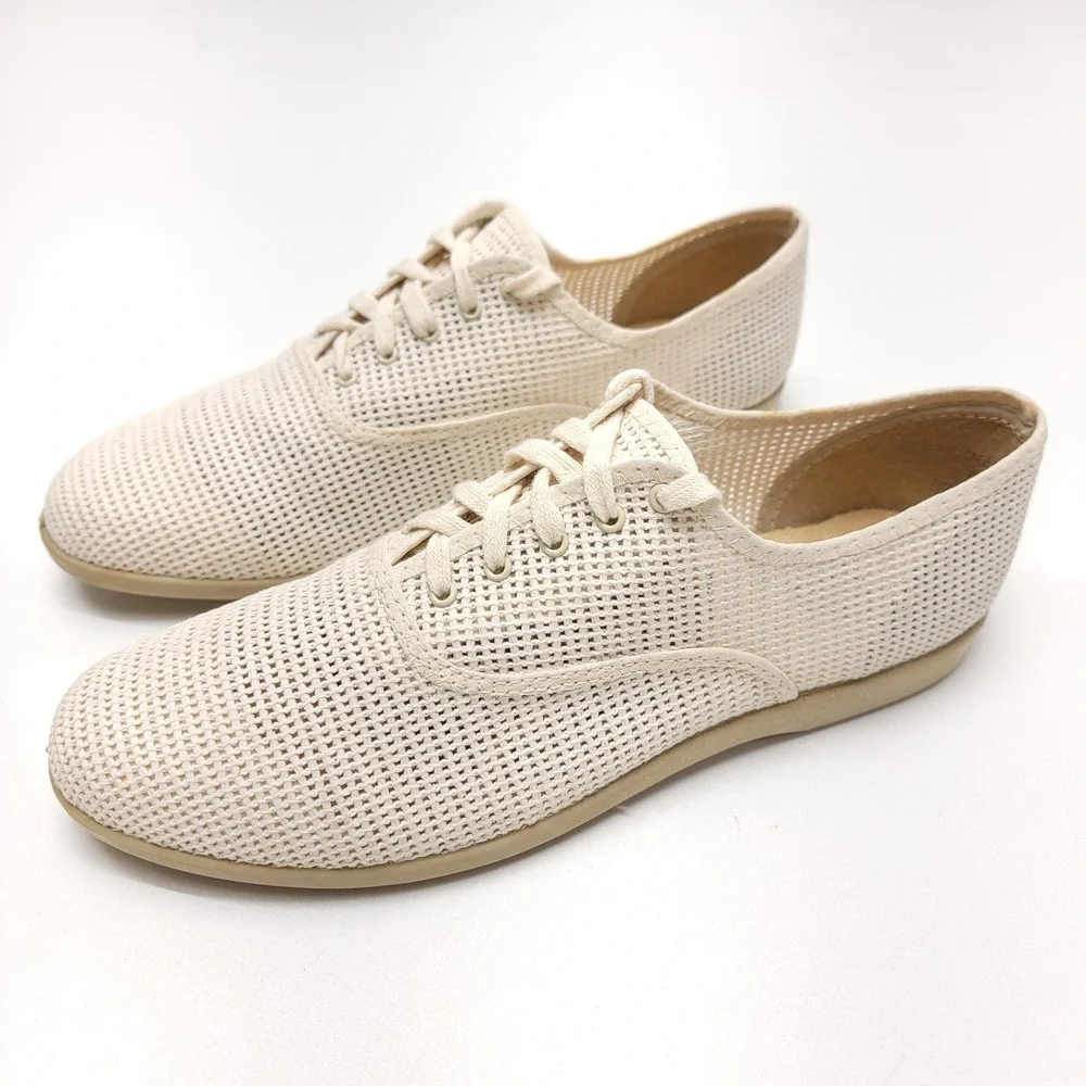 Vintage Mens‎ World Cup White Mesh Tennis Shoes Sneakers Size 9.5 M USA Club